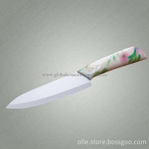 Water Transfer Printing Process Ceramic Kitchen Knife